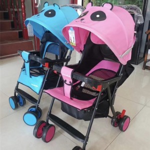 婴儿推车可折叠摇马婴儿车夏季轻便可躺可坐婴幼儿手推车