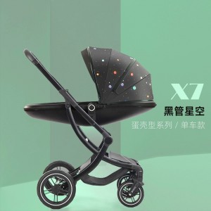婴儿推车可坐可躺双向轻便折叠高景观新生儿童宝宝手推车