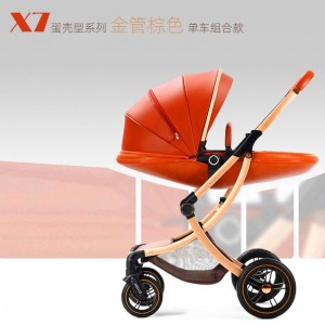 婴儿推车可坐可躺双向轻便折叠高景观新生儿童宝宝手推车