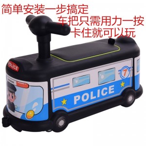 韩国儿童扭扭车宝宝滑行车四轮万向静音轮学步溜溜摇摆车