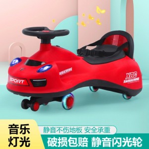 Children's scooter yo-yo anti-rollover music light baby glide walker 2-8 stroller for boys and girls