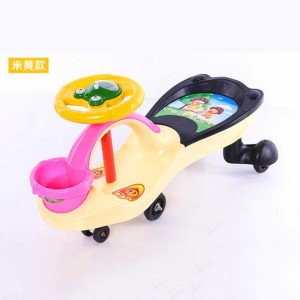 Stroller with music, boutique swing car, new children's scooter, 1-3 year old yo-yo, niu niu car, children