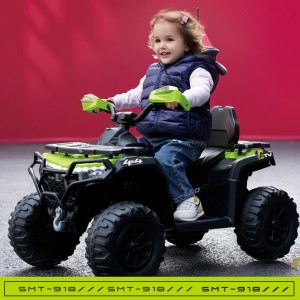 新款儿童遥控电动车汽车小孩可坐人充电沙滩车