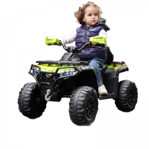 新款儿童遥控电动车汽车小孩可坐人充电沙滩车