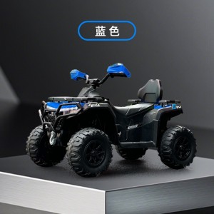 新款儿童遥控电动车汽车小孩可坐人充电沙滩车