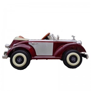 新款儿童电动汽车老爷车加大可遥控宝宝玩具小孩4轮汽车可坐人