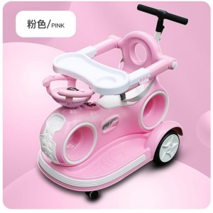 儿童电动车四轮汽车宝宝手推车充电摩托车婴儿瓦力车