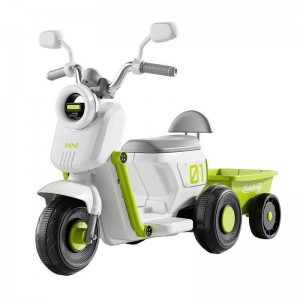 大款儿童电动摩托车三轮车男女宝宝遥控玩具车可坐双人小孩电瓶车