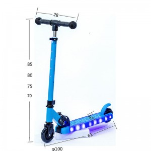scooter two wheel modern foldable lightweight high speed outdoor kids toy for kids ages 8-12