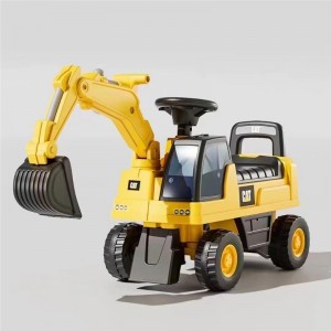 Excavator, toy, construction truck, large, can ride, can excavate, girls, boys, children, forklifts, can seat people