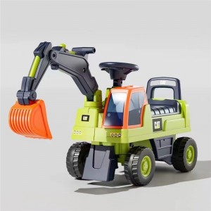 Excavator, toy, construction truck, large, can ride, can excavate, girls, boys, children, forklifts, can seat people
