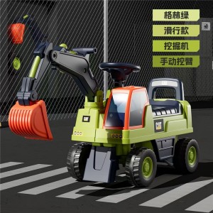 Excavator, toy, construction truck, large, can ride, can excavate, girls, boys, children, forklifts, can seat people