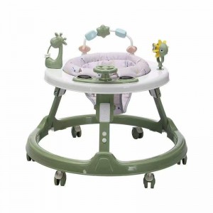 高品质8轮老式儿童助行器/深圳婴儿助行器/可爱塑料婴儿助行器