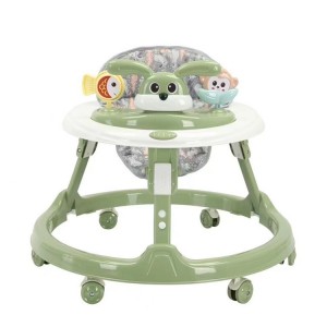 婴儿学步车防O型腿多种功能防侧翻男女宝宝助步车可推玩具学走路车