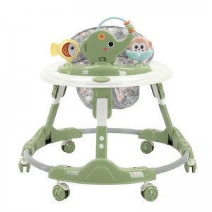 婴儿学步车防O型腿多种功能防侧翻男女宝宝助步车可推玩具学走路车