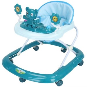 rubber wheel baby walker product learning adjustable baby walker boy and girl music