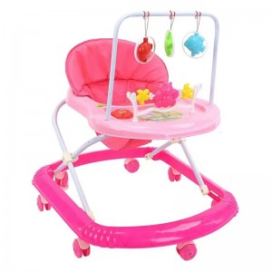 婴儿学步车全围带音乐6/7-18个月多可折叠男女宝宝儿童