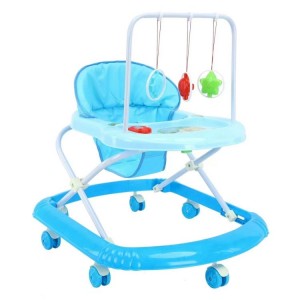 婴儿学步车防侧翻防o型腿可坐宝宝起步车6/7-18个月多功能助步车