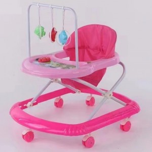 婴儿学步车防侧翻防o型腿可坐宝宝起步车6/7-18个月多功能助步车