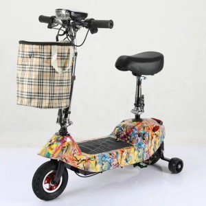 新款高品质迷你闪光附加轮儿童自行车智能电子后轮轮毂电机 3-18 岁