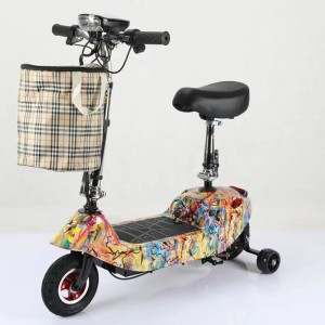 新款高品质迷你闪光附加轮儿童自行车智能电子后轮轮毂电机 3-18 岁