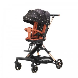 便携式三合一多种功能婴儿车  方便折叠 适合2岁以上儿童PU婴儿车