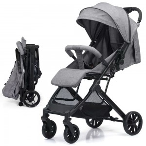 轻型婴儿车 婴儿车可折叠婴儿车 带金属和织物旅行车