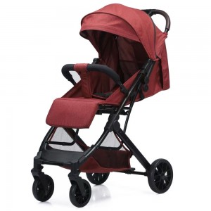 轻型婴儿车 婴儿车可折叠婴儿车 带金属和织物旅行车