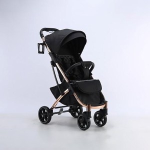 高景观婴儿宝宝新生儿手推车 轻便简易便携式可坐可躺可拉行推车