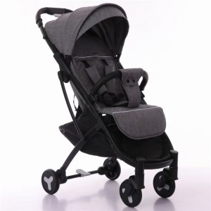 高景观婴儿宝宝新生儿手推车 轻便简易便携式可坐可躺可拉行推车