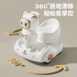 新款儿童电动车平衡车2-6岁宝宝电瓶车室内转转车可坐人漂移车