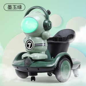新品太空人漂移车万向轮儿童电动车1-6岁男女宝宝可坐人