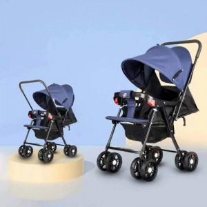 双向婴儿推车可坐可躺轻便折叠手推车简易宝宝手推车婴儿车