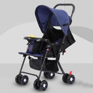 婴儿推车可坐可躺手推折叠婴儿车儿童宽敞车便携宝宝轻便