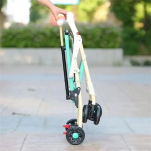 婴儿推车轻便简易可坐儿童车宝宝外出遛娃手推四轮伞车