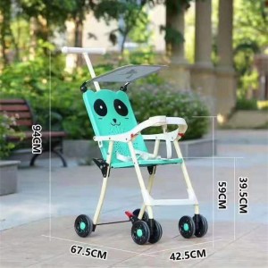 婴儿推车轻便简易可坐儿童车宝宝外出遛娃手推四轮伞车