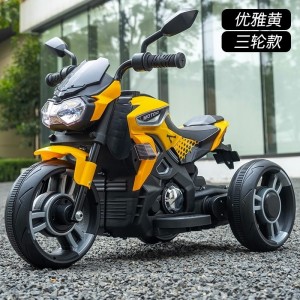 音乐灯光男孩女孩电动玩具车 儿童电动摩托车 婴儿童车工厂直供