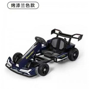 儿童电动车卡丁车四轮汽车玩具车遥控可坐人6-14岁男女漂移款童车
