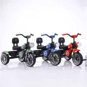 儿童三轮车1-3-2-6岁大号宝宝手推脚踏车儿童车小孩玩具灯光音乐