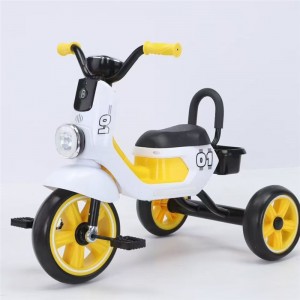 儿童三轮车 宝宝脚蹬自行车 音乐款儿童三轮车头灯三轮车