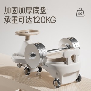儿童扭扭车溜溜车新款宝宝1一3岁防侧翻摇摇车大人可坐滑行妞妞车
