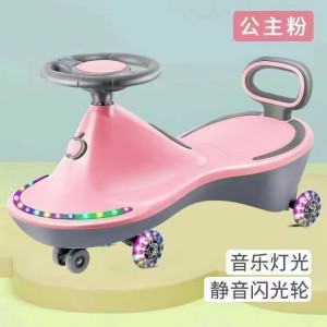 厂家扭扭车1一6岁大人可坐防侧翻宝宝溜溜车玩具车滑行车静音轮