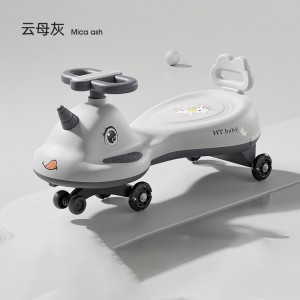 儿童扭扭车防侧翻大人可坐带音乐摇摆滑滑车1岁男女宝宝静音溜溜