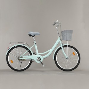 自行车16/20/22/24/26寸载重150kg男女代步车自行车轻便自行车女款成年人