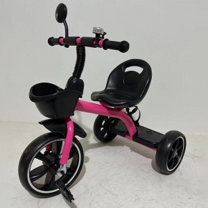 儿童户外脚踏三轮车玩具带灯光音乐三轮车玩具儿童三轮脚踏车