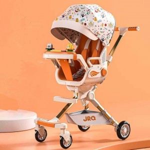 高景观宝宝婴幼儿可双向儿童折叠手推车坐遛可平躺溜娃神器娃轻便