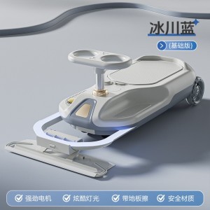 儿童电动扭扭拖布车大人可坐双驱静音1-6防侧翻溜溜车充电卡丁车
