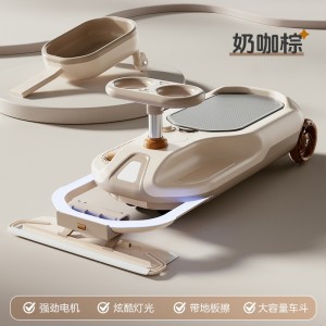 儿童电动扭扭拖布车大人可坐双驱静音1-6防侧翻溜溜车充电卡丁车