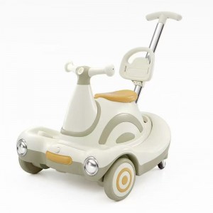 新款三合一蜗牛车儿童电动车扭扭车花生车溜溜车宝宝车周岁礼物