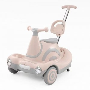 新款三合一蜗牛车儿童电动车扭扭车花生车溜溜车宝宝车周岁礼物